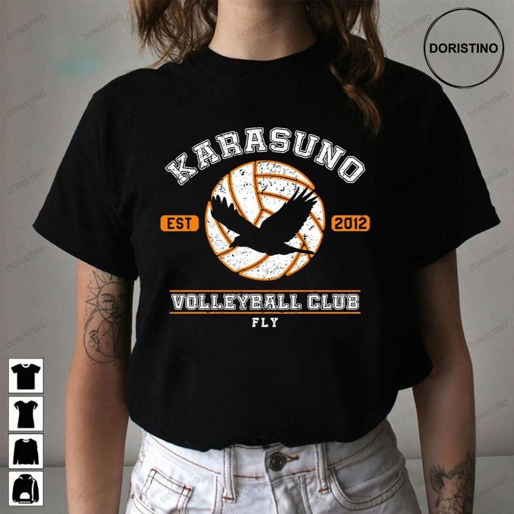 Karasuno High Volleyball Team Awesome Shirts